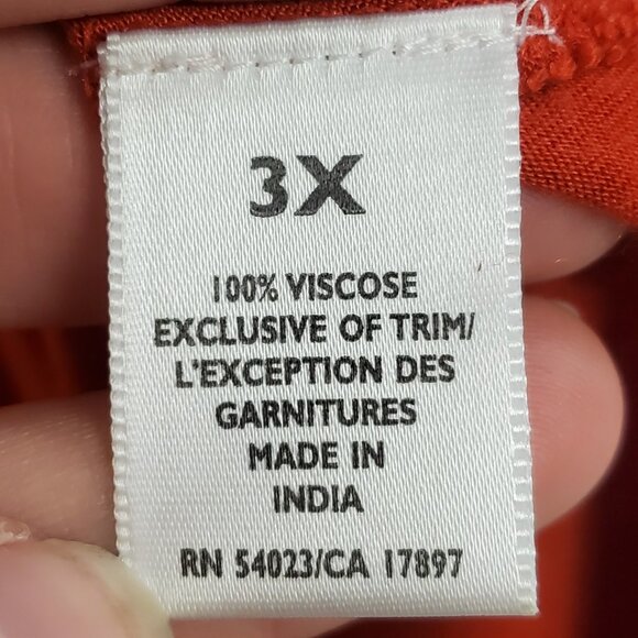 Old Navy Womens Y2K Smocked Babydoll Top Size 3X Red Short Sleeve Preppy Capsule - Picture 5 of 12